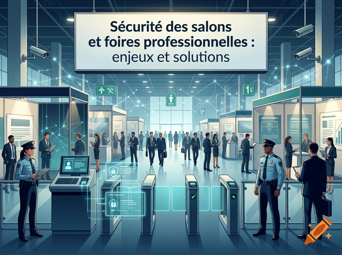 Sécurité des salons et foires professionnelles : enjeux et solutions
